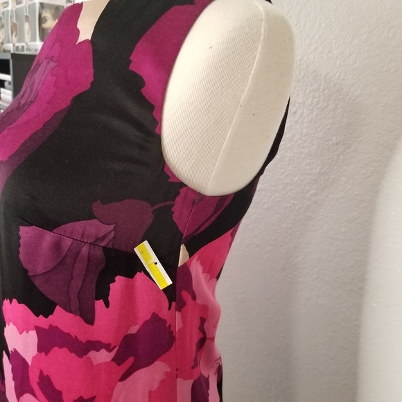 TRINA TURK FLORAL MINI DRESS NWOT SIZE XS - Picture 7 of 10